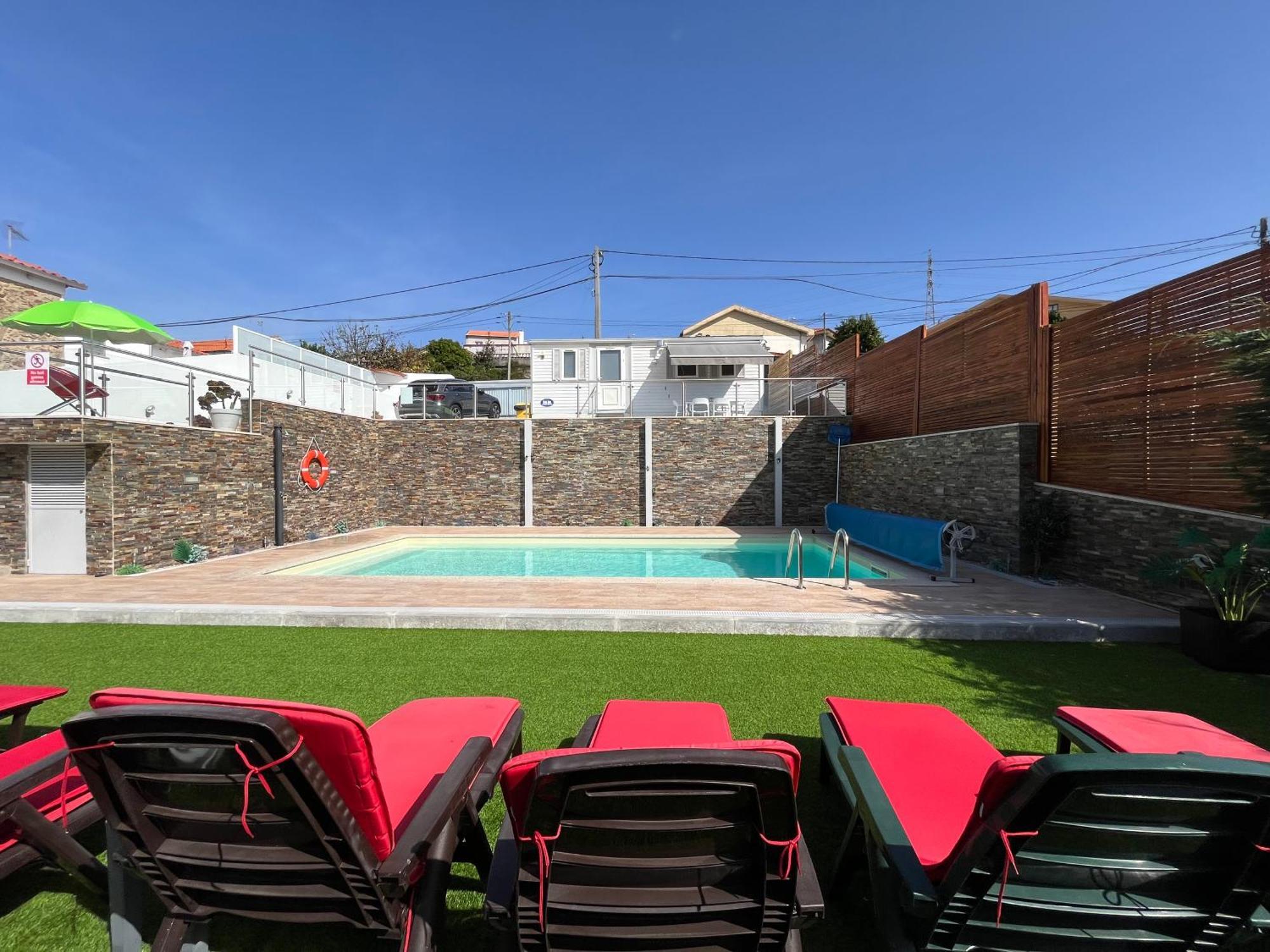 Fonte Retreat Home - Jacuzzi And Heated Swimming Pool Sandim Exterior foto