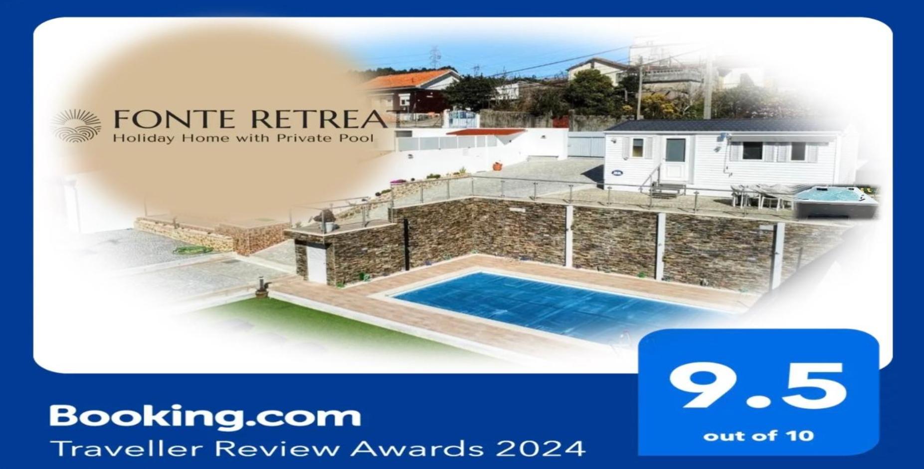 Fonte Retreat Home - Jacuzzi And Heated Swimming Pool Sandim Exterior foto